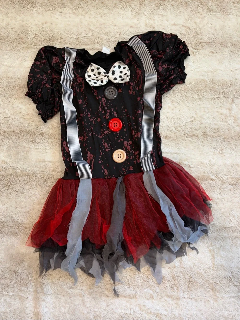 Spirit  Killer Clown Tutu Dress Costume XL women’s New - Picture 4 of 7